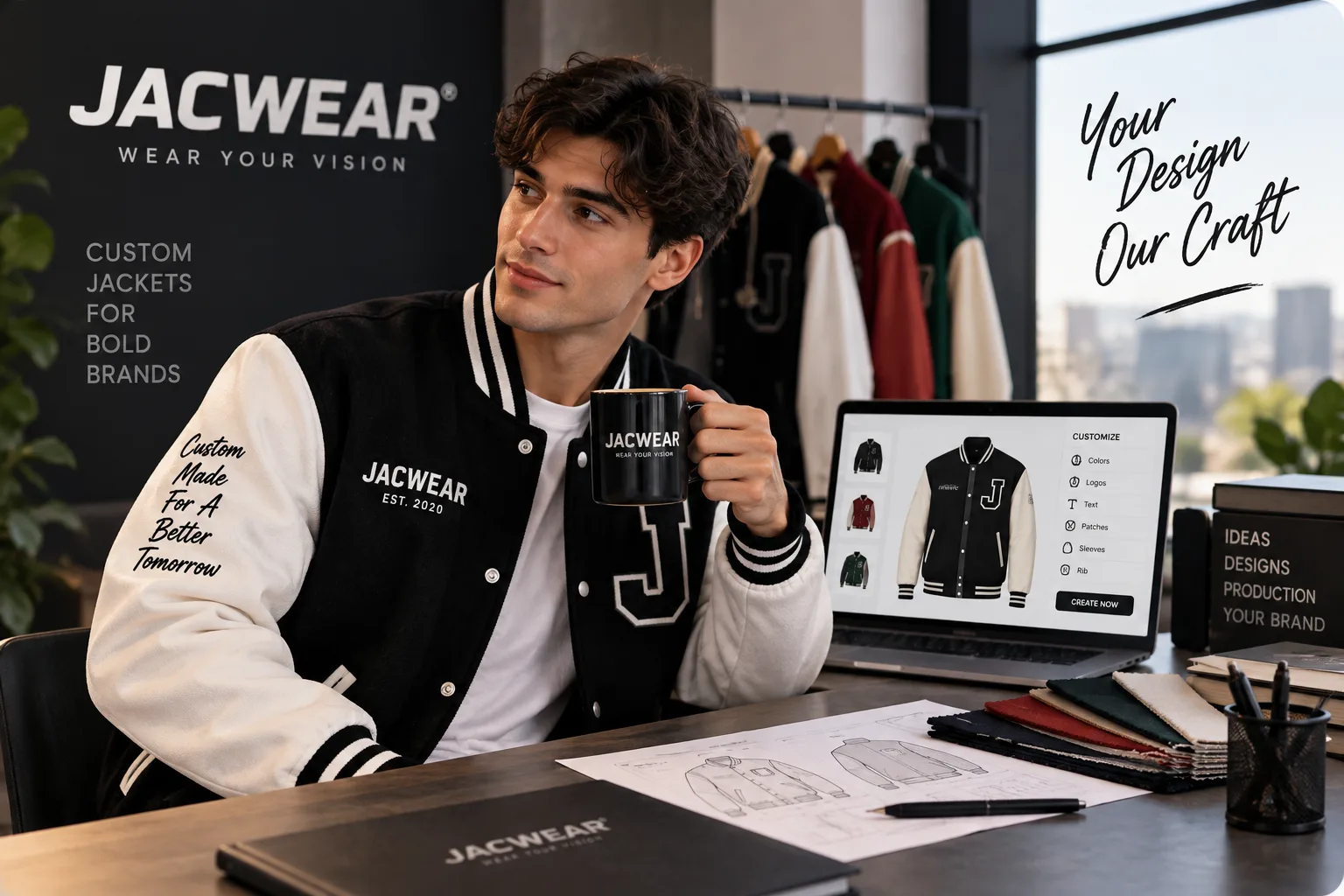 JACWEARS custom varsity jacket